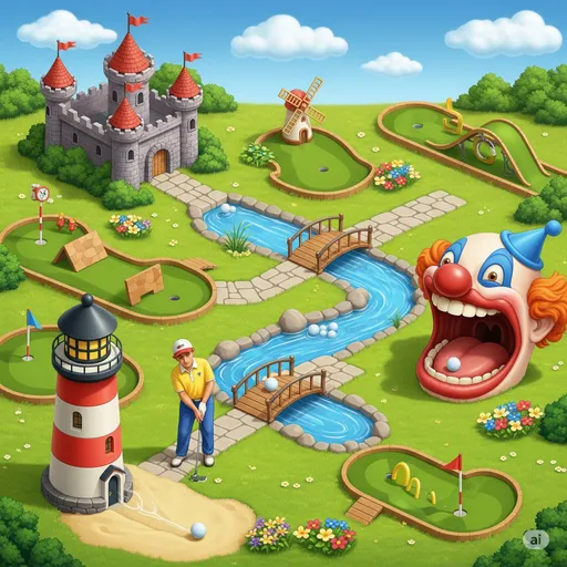 featured image: Explore Exciting Putt Putt Golf Adventures in Mt Pleasant, SC